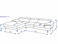 Outlet Polsterecke HOYA Polstermöbel|Polsterecken