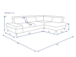 Clearance Polsterecke MAURICE Polstermöbel|Polsterecken