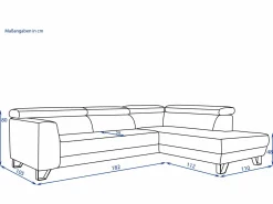 Clearance Polsterecke REEVE Polstermöbel|Polsterecken
