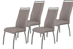 New Polsterstuhl AMBER 1 4er Set Polsterstühle