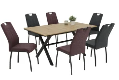 Hot Polsterstuhl ELIF III 2er Set Polsterstühle