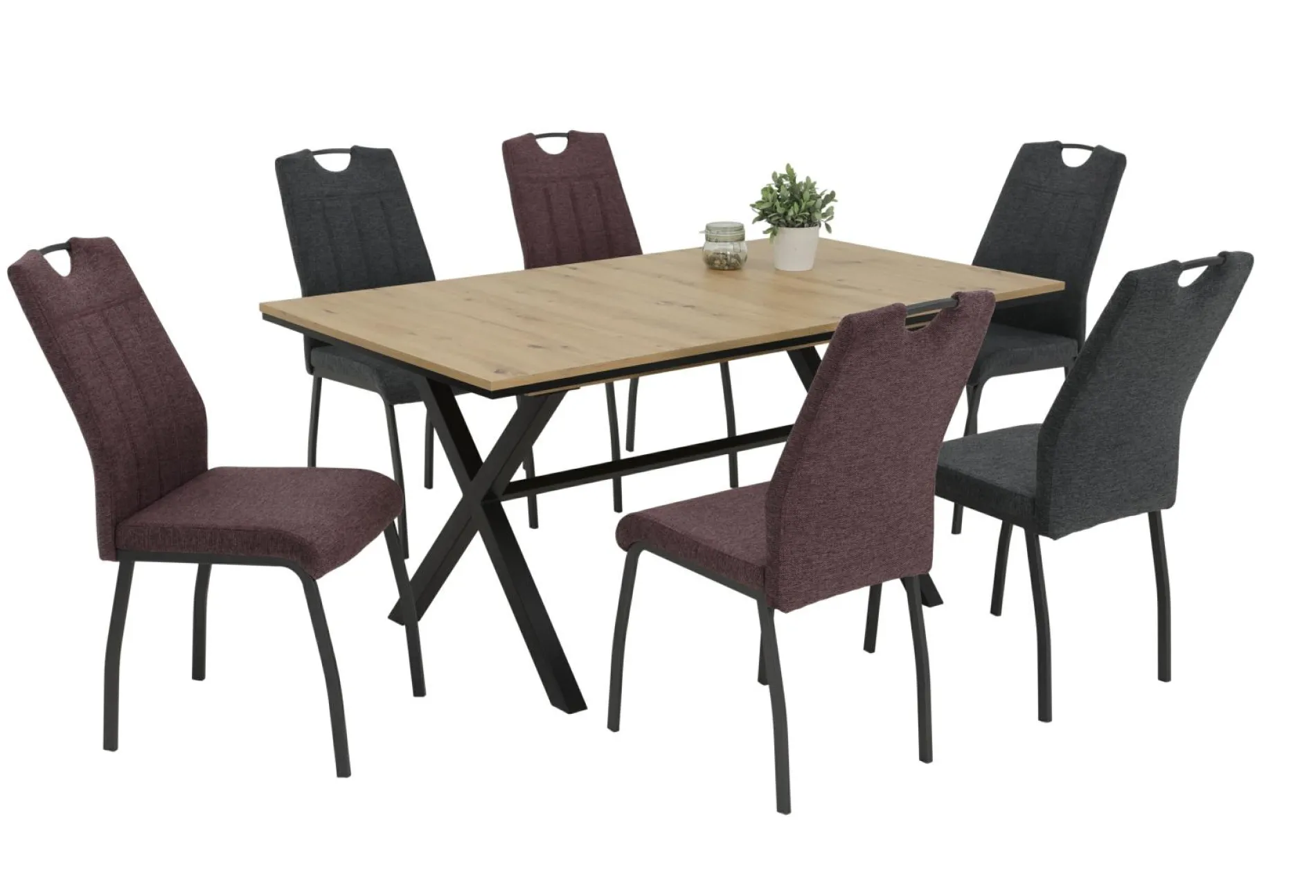 Hot Polsterstuhl ELIF III 2er Set Polsterstühle