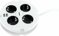 Outlet Power-Disc 4 fach mit USB Sonstige