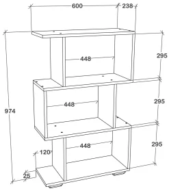 Regal PALUSA Regale & Raumteiler