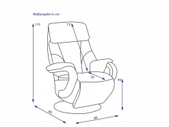 Relaxsessel SANDRO Sessel|Fernseh- & Relaxsessel