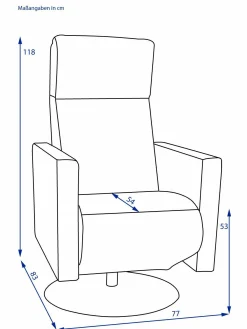 Outlet Relaxsessel EM 210 Sessel|Fernseh- & Relaxsessel