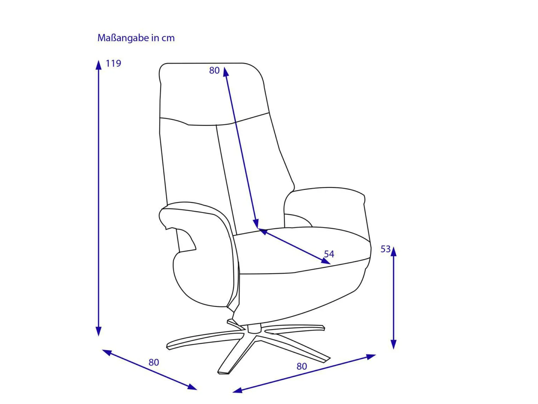 Hot Relaxsessel KEMPSEY Sessel|Fernseh- & Relaxsessel