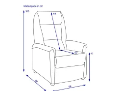 Hot Relaxsessel JUTTA Sessel|Fernseh- & Relaxsessel