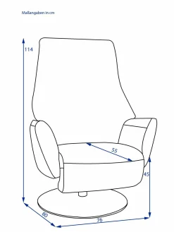 Outlet Relaxsessel SALZSPITZE Sessel|Fernseh- & Relaxsessel