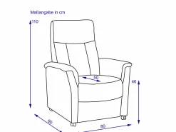 New Relaxsessel MEDIUM 4313 Sessel|Fernseh- & Relaxsessel