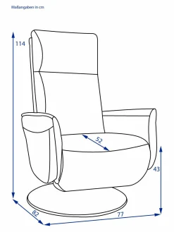 Hot Relaxsessel ASETI Sessel|Fernseh- & Relaxsessel