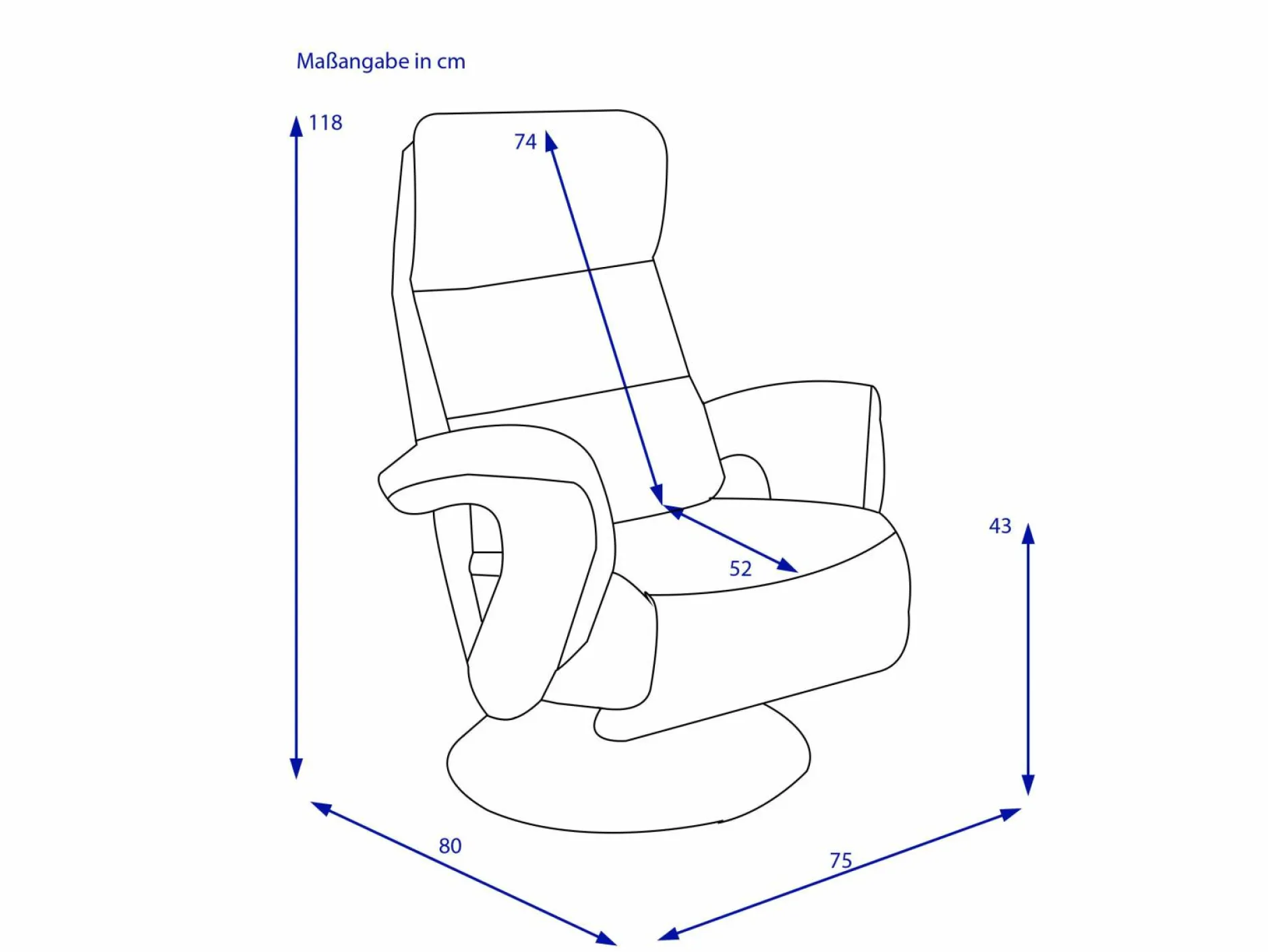Best Relaxsessel CASIO RELAX Fernseh- & Relaxsessel