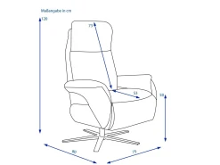 Relaxsessel MENTO LAZYLINE Sessel|Fernseh- & Relaxsessel