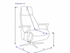 Discount Relaxsessel MINAKO Fernseh- & Relaxsessel