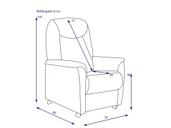 Relaxsessel HEINSBERG Sessel|Fernseh- & Relaxsessel