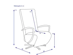 Hot Relaxsessel TICONA Sessel|Fernseh- & Relaxsessel