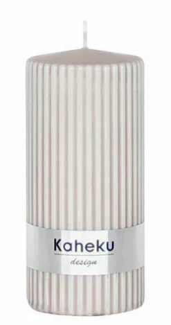 Clearance Rillenkerze POWDER Kerzen & Leuchter|Kerzen & Leuchter