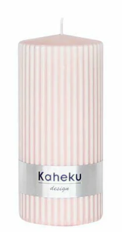 Outlet Rillenkerze POWDER Kerzen & Leuchter|Kerzen & Leuchter