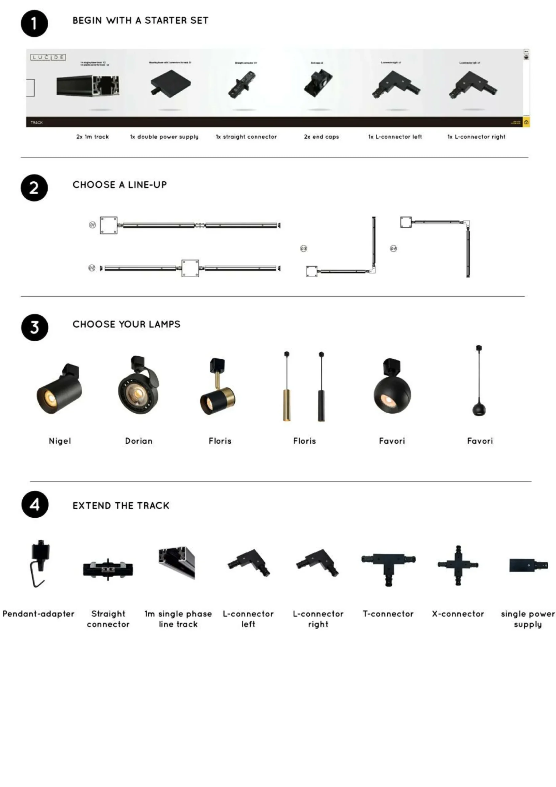 Outlet Schienensystem TRACK Sonstige