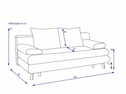 Best Schlafsofa GINA Schlafsofas|Schlafsofas