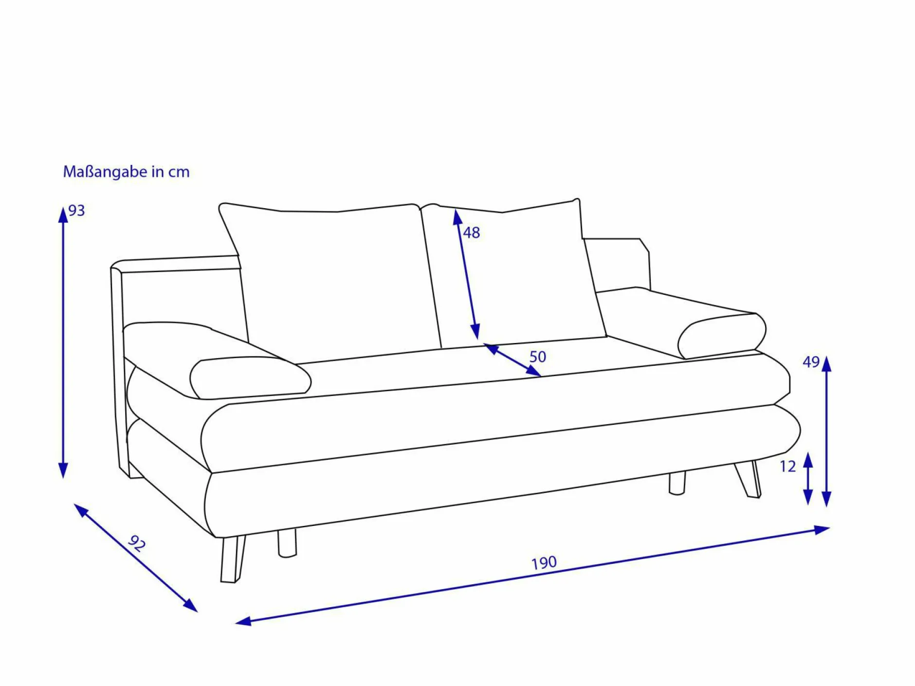 Best Schlafsofa GINA Schlafsofas|Schlafsofas