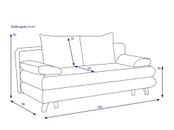 Clearance Schlafsofa GINA Schlafsofas|Schlafsofas