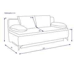 Discount Schlafsofa JALGAON Schlafsofas|Schlafsofas