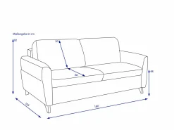 New Schlafsofa PHILIPPA Schlafsofas|Schlafsofas