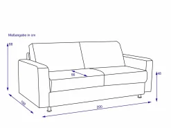 Outlet Schlafsofa BERLIN Schlafsofas|Schlafsofas