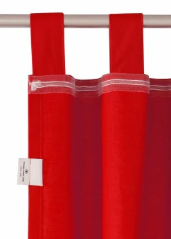 Hot Schlaufenvorhang Flächenvorhänge|Fertigvorhänge