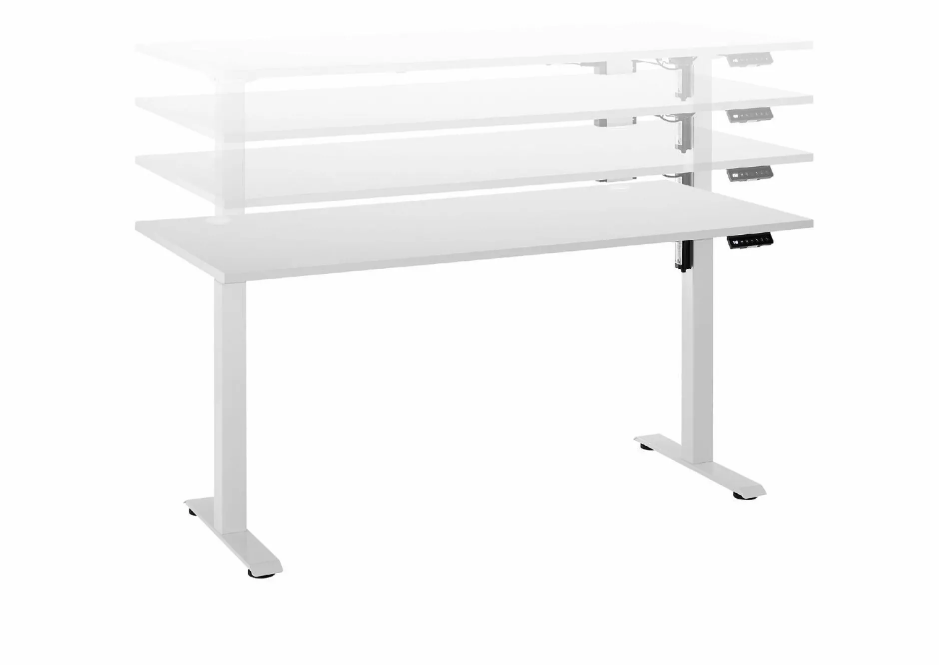 New Schreibtisch BIRCHES Höhenverstellbare Schreibtische|Schreibtische