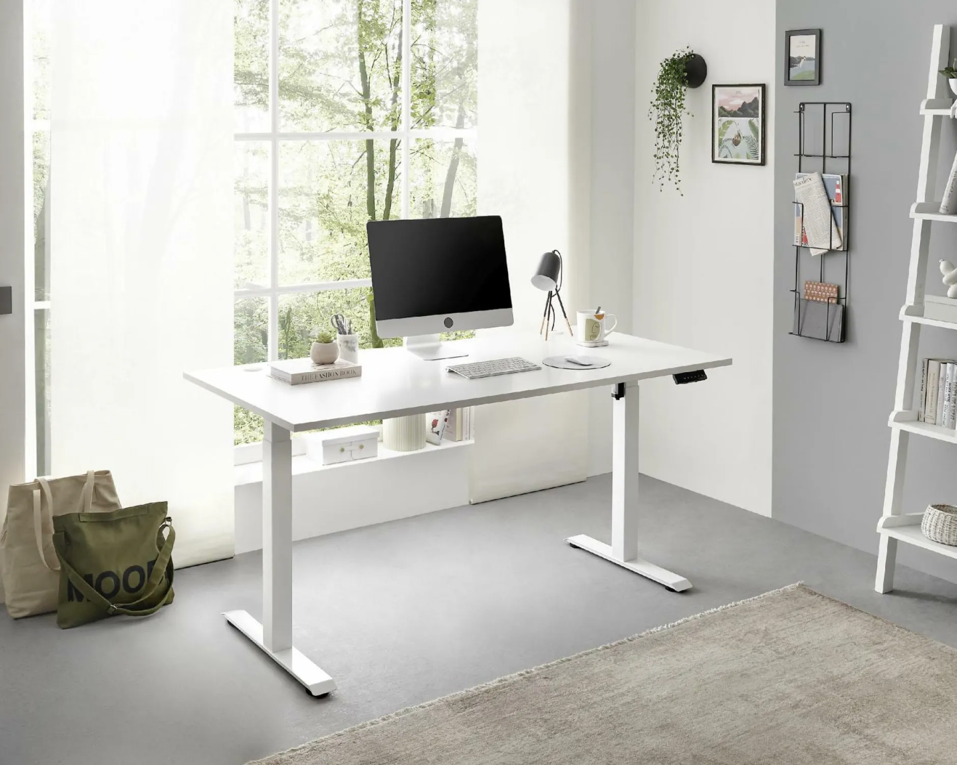 New Schreibtisch BIRCHES Höhenverstellbare Schreibtische|Schreibtische