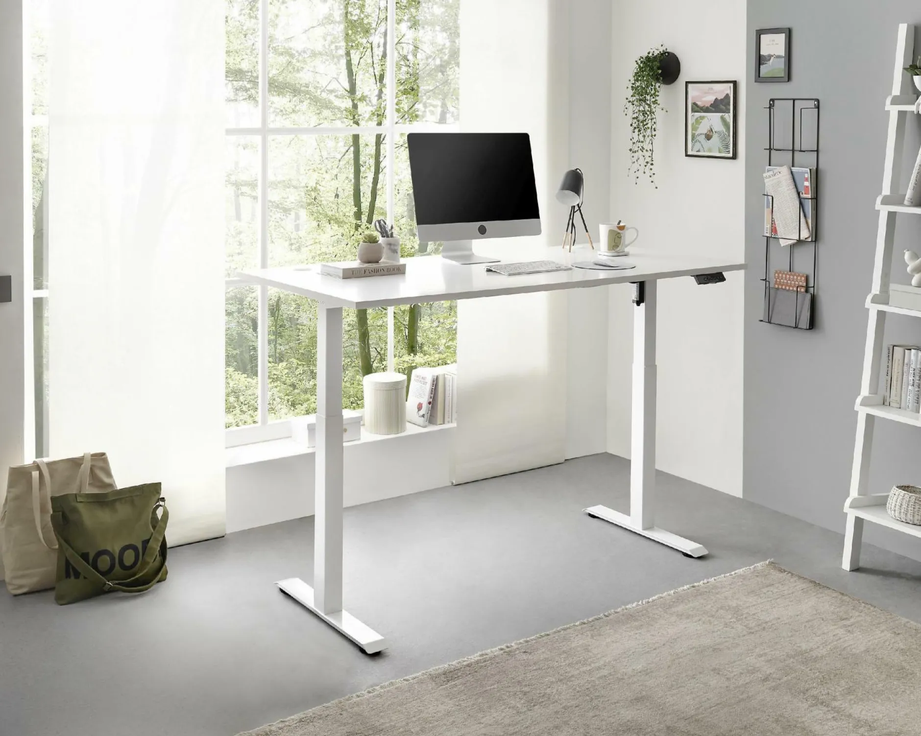 New Schreibtisch BIRCHES Höhenverstellbare Schreibtische|Schreibtische