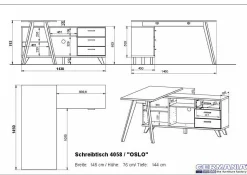 New Schreibtisch Oslo Schreibtische|Schreibtische