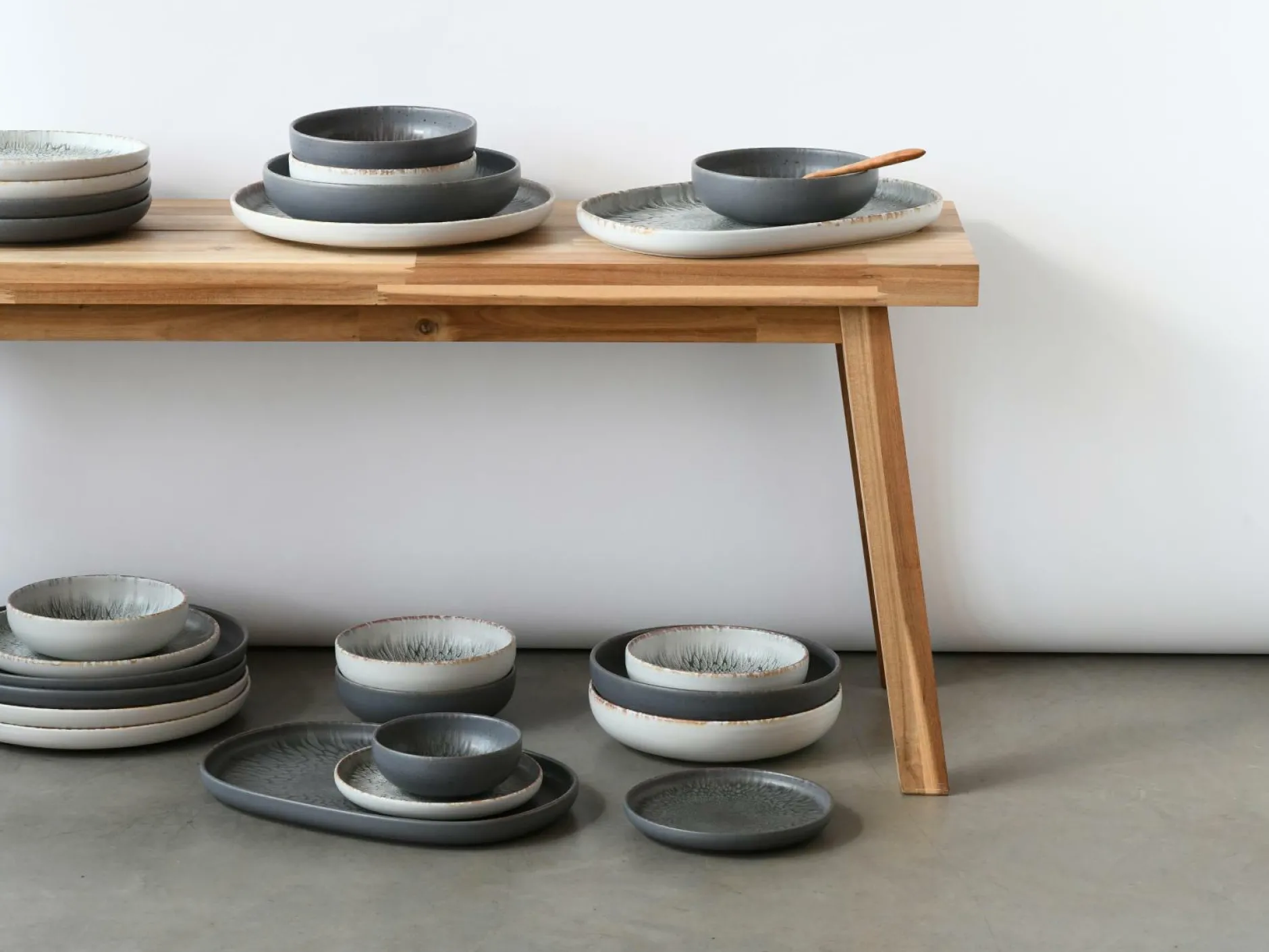 Servierplatte VOLCANO DARK Servierplatten|Geschirr