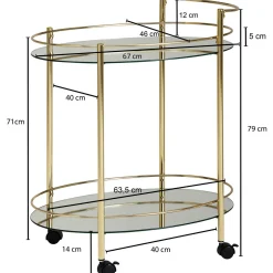 New Servierwagen Servier- & Küchenwagen|Servier- & Küchenwagen