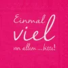 Sale Servietten EINMAL VIEL VON... Servietten