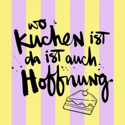 Clearance Servietten KUCHEN HOFFNUNG Servietten