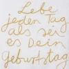 Clearance Servietten LEBE JEDEN TAG Servietten