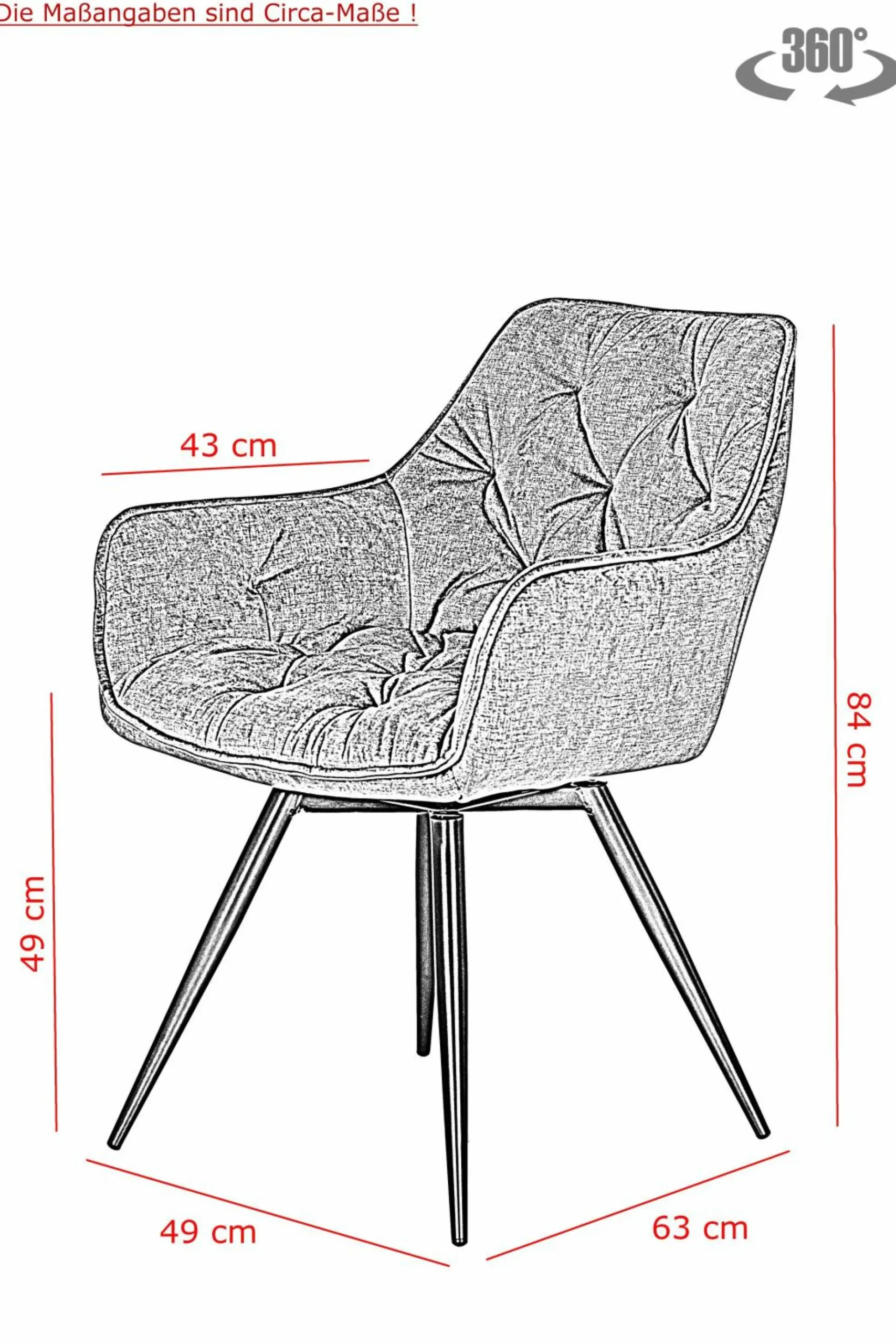 Best Sessel FLORENTINA S 2er Set Polsterstühle