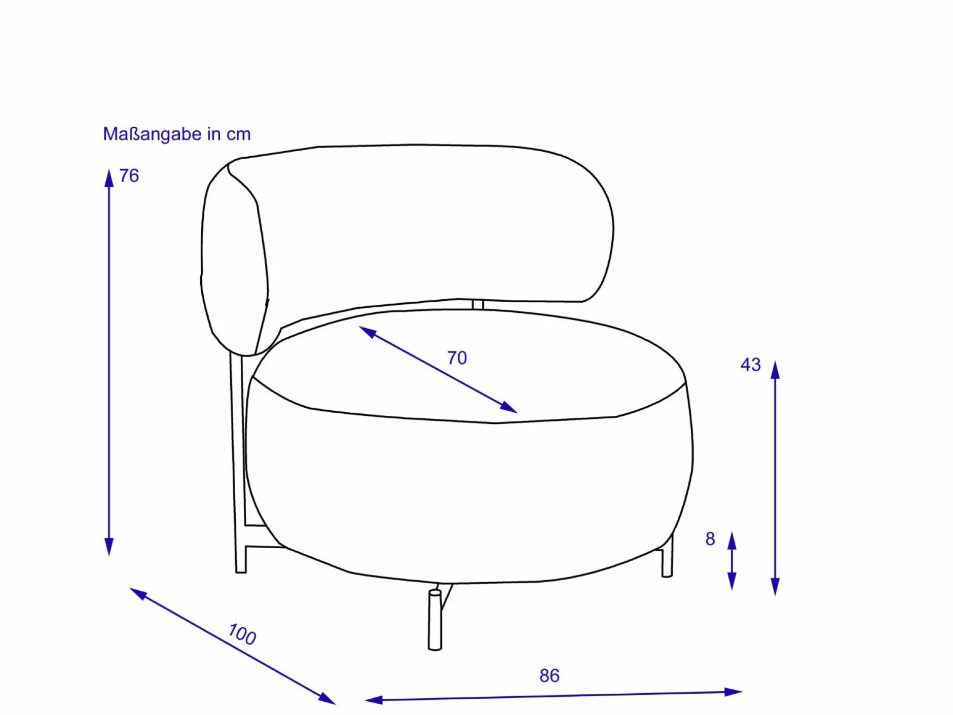 Best Sessel CHARACTERS Einzel- & Loungesessel