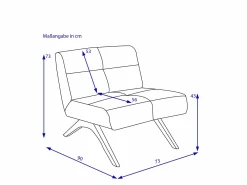 Hot Sessel SQUARE Einzel- & Loungesessel