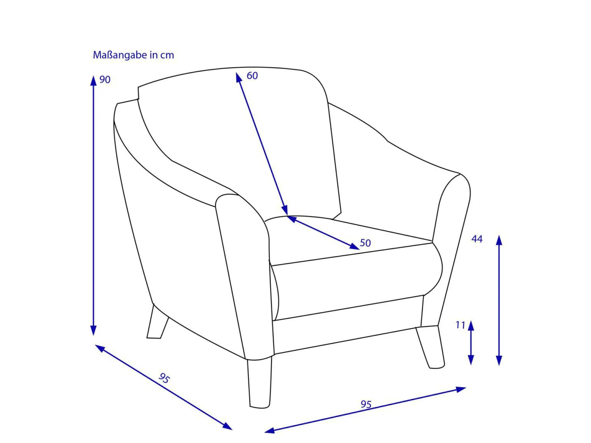 Hot Sessel SAARLUIS Einzel- & Loungesessel