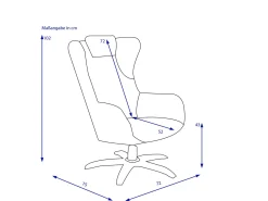 Hot Sessel TRELLEBORG Einzel- & Loungesessel