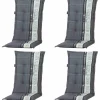 Online Sesselauflage hoch 4er-Set Auflagen & Kissen