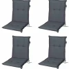 Discount Sesselauflage nieder 4er-Set Auflagen & Kissen