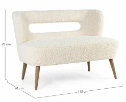 Online Sofa 2 Sitzer CORTINA Einzelsofas