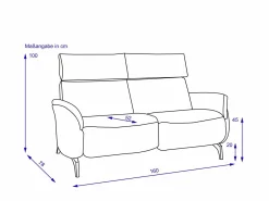 Sale Sofa 2,5 Sitzer 4170 Einzelsofas