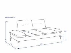 Sale Sofa 2,5 Sitzer PACIFIC Einzelsofas