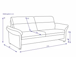 New Sofa 3 Sitzer PEDRO Einzelsofas